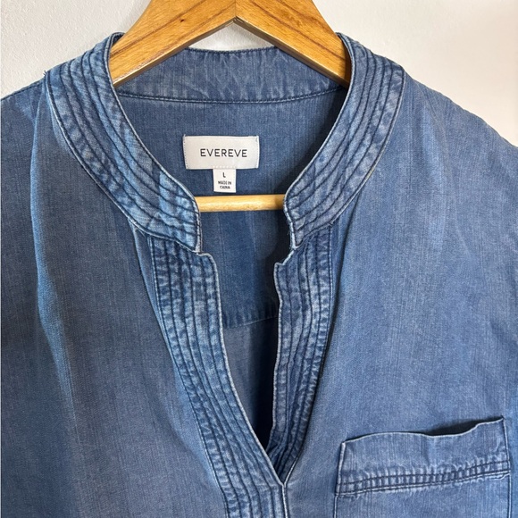Blue Denim Women's Top - Picture 5 of 8